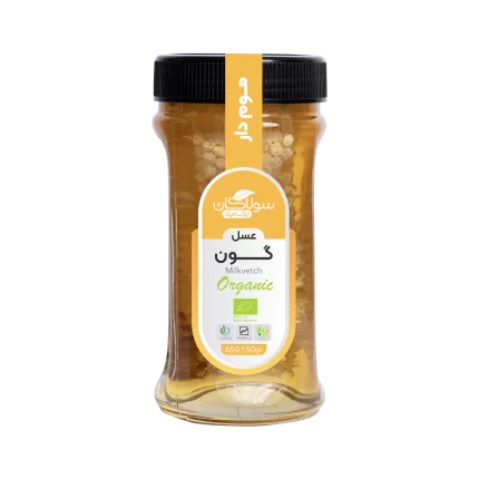 عسل گون با موم 650 گرمی